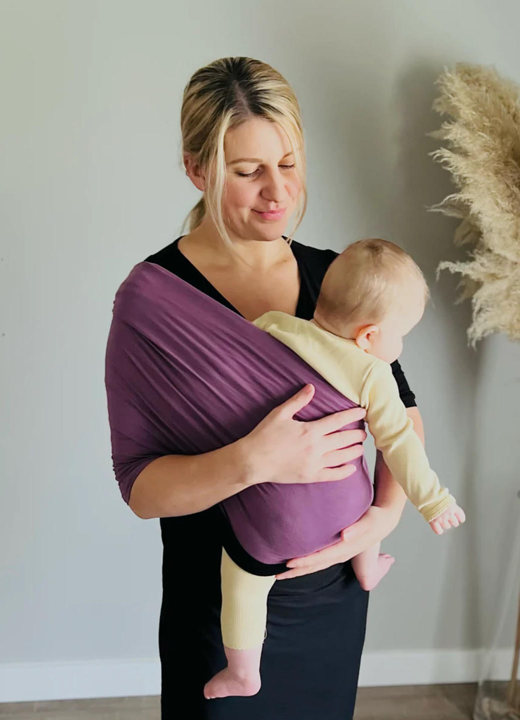 Two-Tone Baby Wrap Carrier