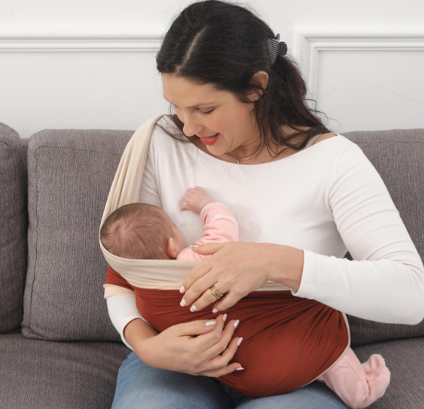 Two-Tone Baby Wrap Carrier